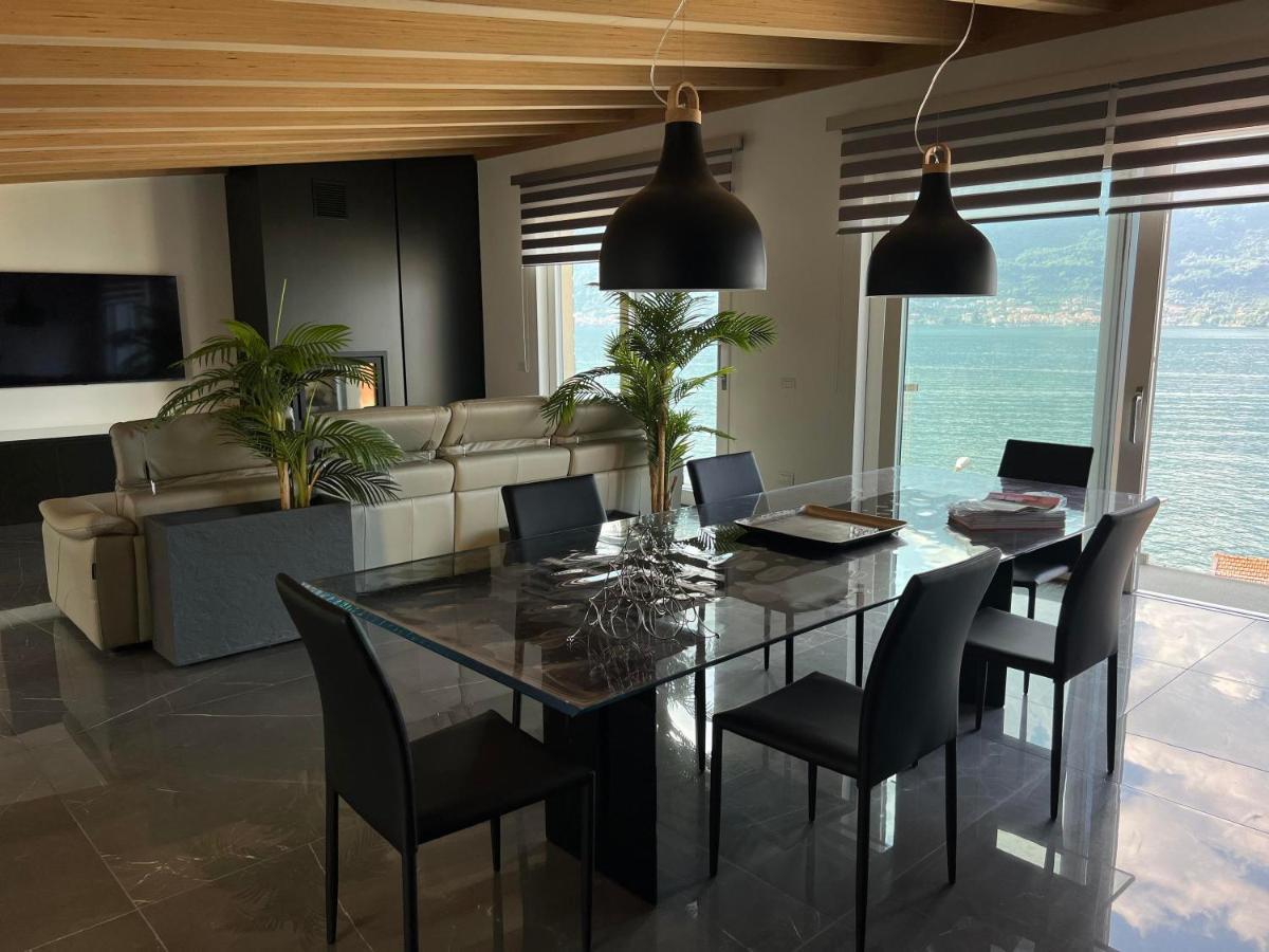Luxury Lakefront Penthouse Lezzeno Dış mekan fotoğraf