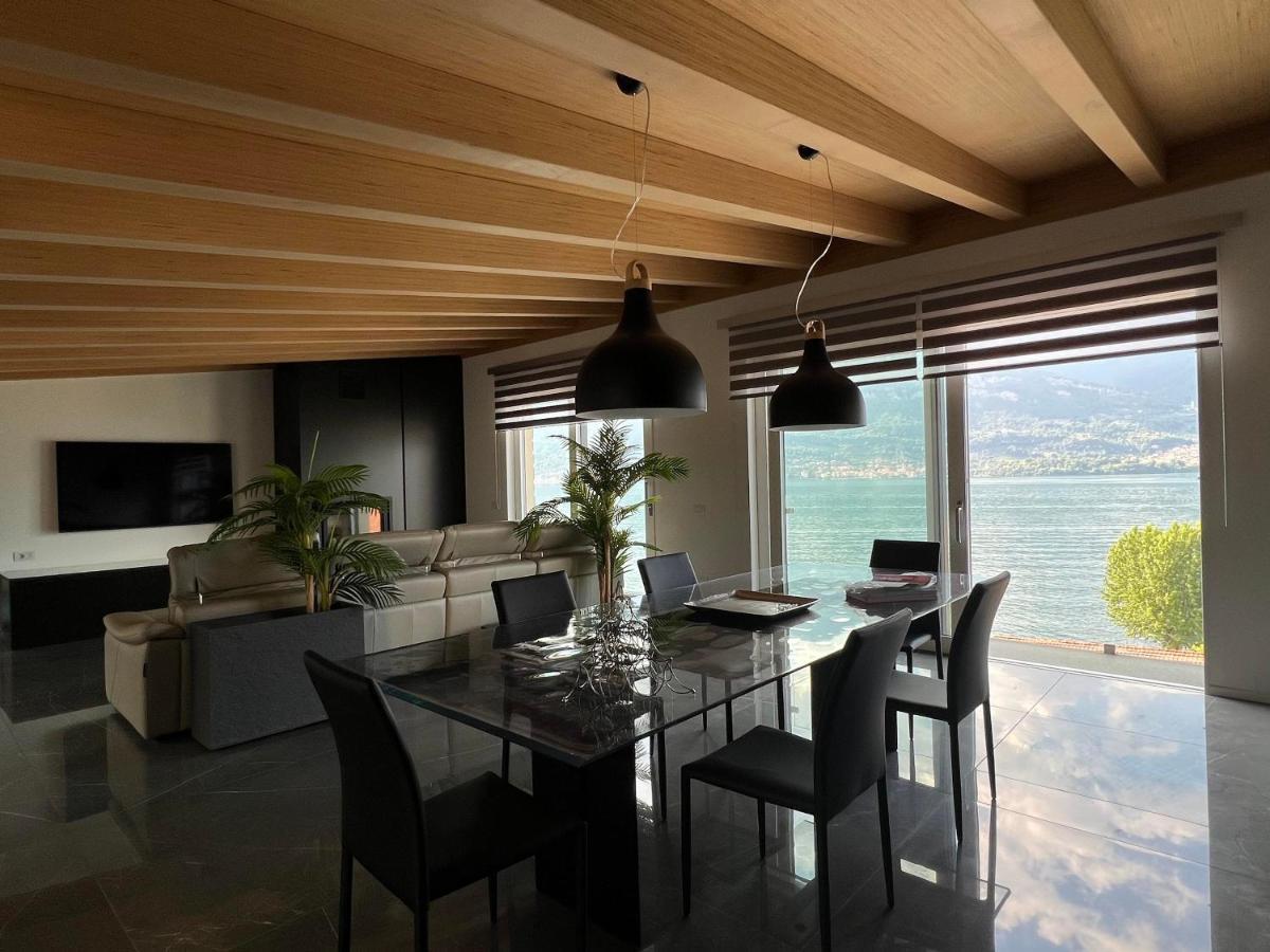 Luxury Lakefront Penthouse Lezzeno Dış mekan fotoğraf